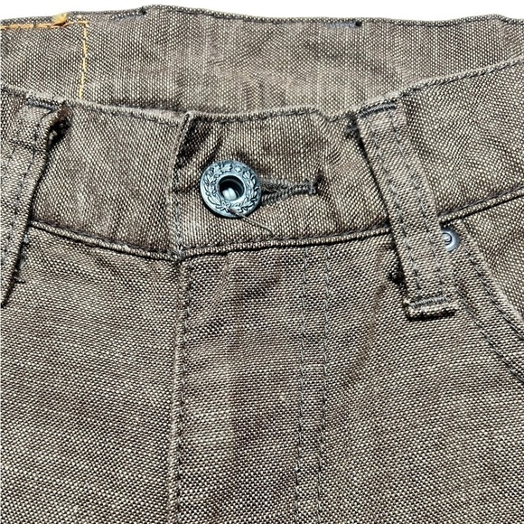 JOHN BULL Boys Japanese Denim Selvedge Cargo Jean Tan 4Y/S - Picture 11 of 14